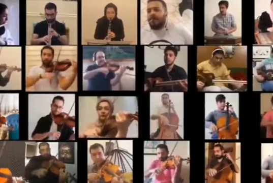 Muzika iranskog orkestra u znak zahvalnosti zdravstvenim radnicima (video)